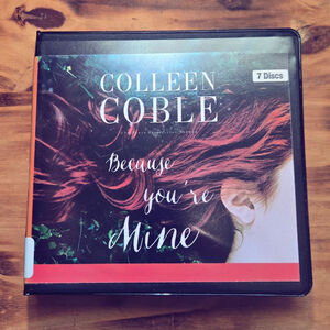 Because You're Mine Audiobook By Colleen Coble Book on CD 7 Disc set 8hrs